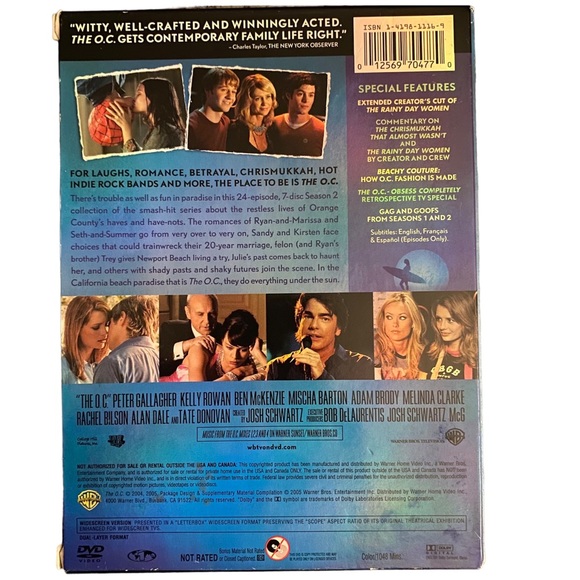 🎬 Season 2 The OC on DVD 🎬 - Picture 3 of 3